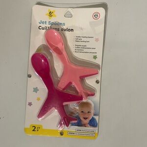 Pink Jet Spoons new in package